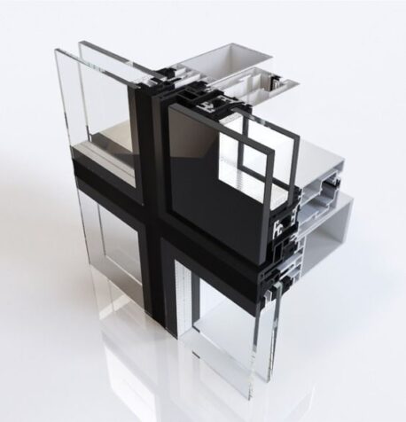 Staklena fasada Schüco FWS 50 + SG.SI