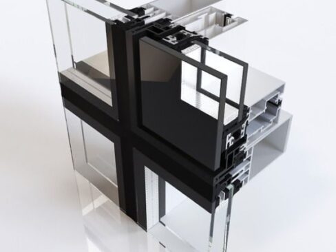 Staklena fasada Schüco FWS 50 + SG.SI